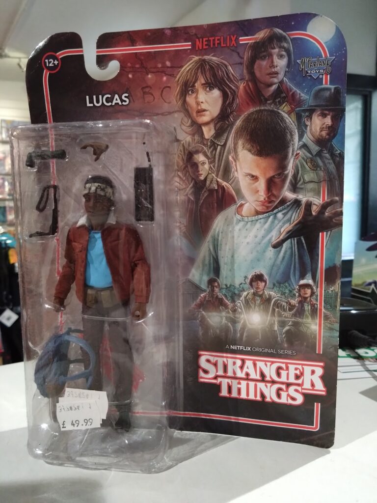 STRANGER THINGS WAVE 2 LUCAS ACTION FIGURE BRAND NEW – Kapow Comics