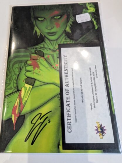 W0rldtr33 #1 Foil Variant signed by James Tynion IV & Fernando Blanco